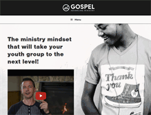 Tablet Screenshot of gospeladvancing.org